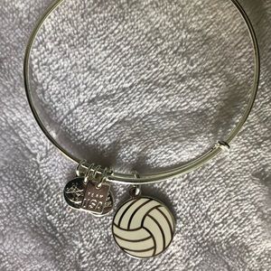 Silver volleyball Alex and ani bracelet!